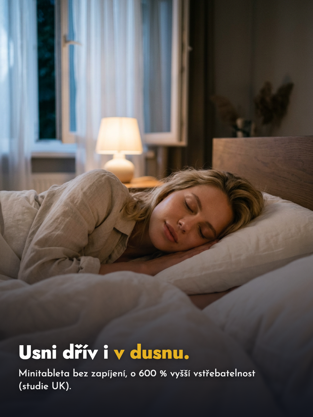 4quick sleep minitableta s melatoninem pro rychlejší   usínání
